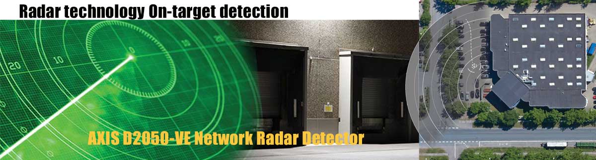 AXIS D2050-VE Network Radar Detector