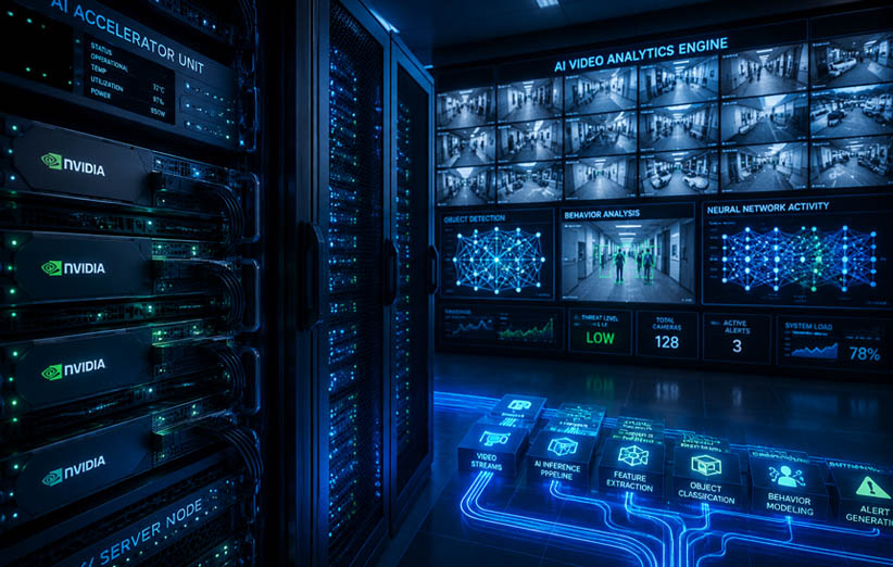 GPU و AI Accelerators در پردازش ویدئوهای نظارتی