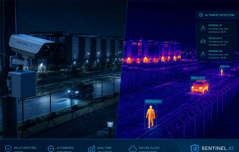 Thermal Cameras و فناوری‌های Multispectral در امنیت پیرامونی